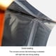 thumbnail image 5 of Cateissary Bolsa de 100 Uds., bolsas de embalaje ligeras portátiles, bolsa resellable práctica, nueces de frutas secas para el hogar Almacenamiento y organización del hogar Verde 7*10 CM Cateissary HA077043-04, 5 of 6