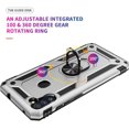 thumbnail image 5 of for Galaxy A11 Case,Samsung A11 Case,with HD Screen Protector,[Military Grade] Ring Car Mount Kickstand Hybrid Hard PC Soft TPU Shockproof Protective Case for Samsung Galaxy A11 (Silver), 5 of 14