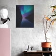 thumbnail image 3 of Sikiie Night At Lake Aurora Print Canvas Decorative Hanging Painting, Anti-shrinkage Hanging Frame, Suitable for Home, Office Wall Decorations, 3 of 6