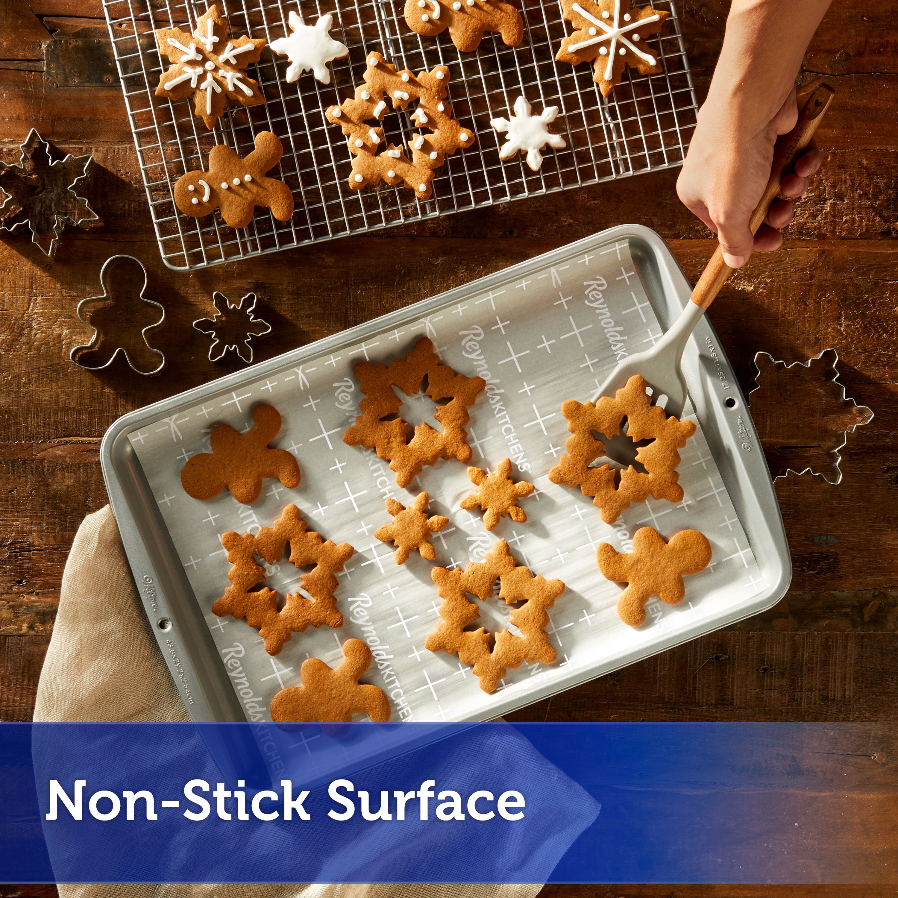 Reynolds Kitchens Non Stick Cookie Sheets