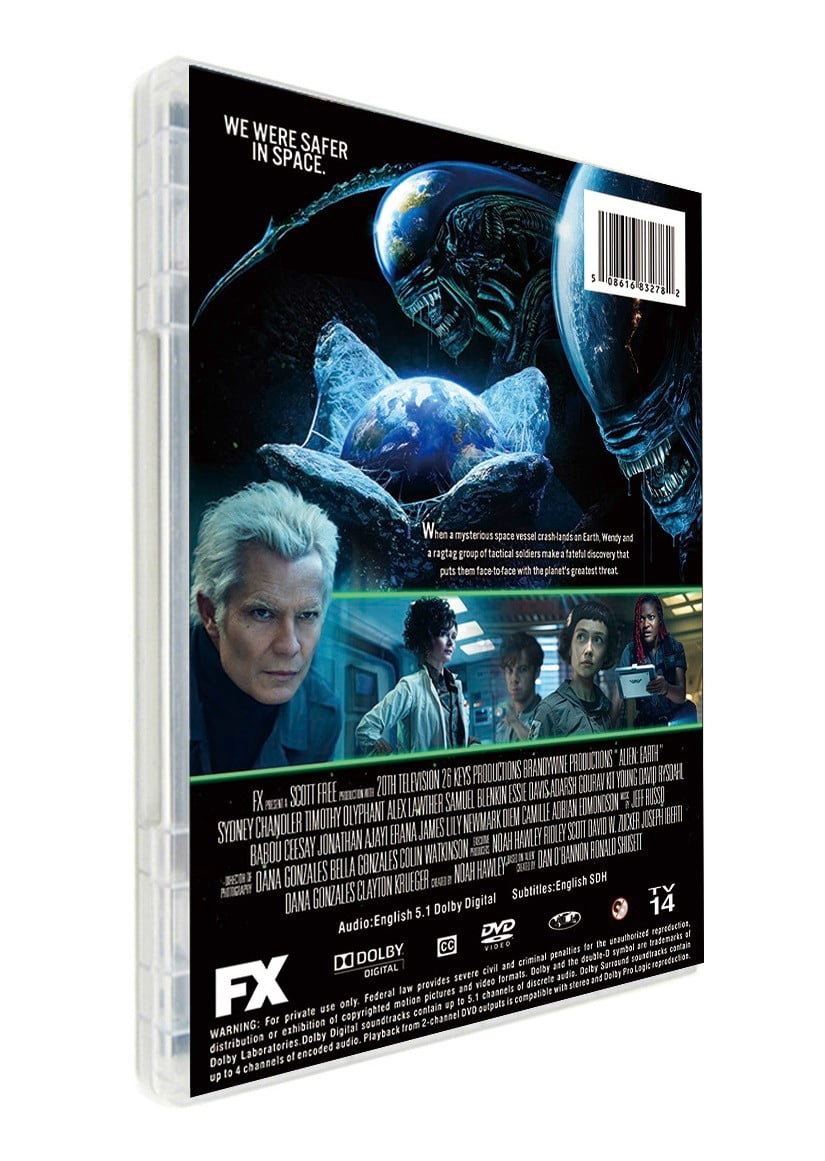 Alien: Earth Season 1 (DVD), Horror, Sci-Fi, Thriller