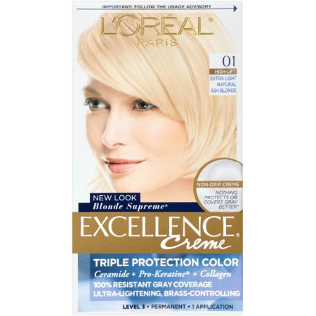 Loreal Color Creme Extra Light Ash Blonde 01 1 Application Pack