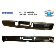 REAR STEP BUMPER FACE BAR; PAINT TO MATCH; WITHOUT PARK ASSIST SENSOR