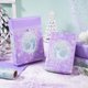 thumbnail image 4 of Papel de regalo navideño reversible WRAPAHOLIC, color morado, 43 x 10 m, 4 of 7