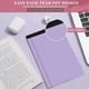 thumbnail image 4 of A4 Ruled Notebook Set | Horizontal Lined Tearable Notepad | Planner Journal | Thick Paper | Flip Over Binding | 4 Pack | White Yellow Blue Pink Purple Green | 11.65x5.00in | 100 Pages Each, 4 of 6