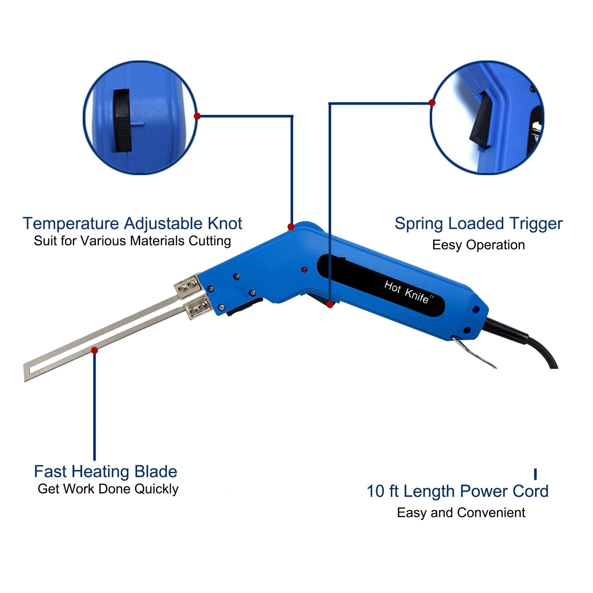 Foam Cutter Hot Knife Electric Foam Cutting Machine Sofoam Cutter DIY Cutting Tools Foam Cutter ,Durable Design