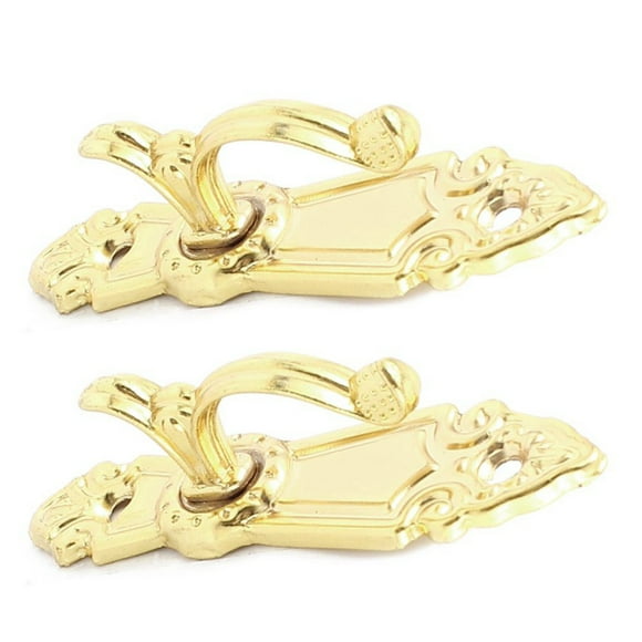 2 Pcs Screw Mount Curtain Tassel Tie Back Tieback Wall Hooks & 10 Pcs Crystal Glass Door Handle Drawer Cabinet Handle