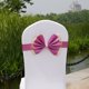 thumbnail image 4 of Funda de silla con lazo y respaldo de silla Decoración flores decorativas, 4 of 4