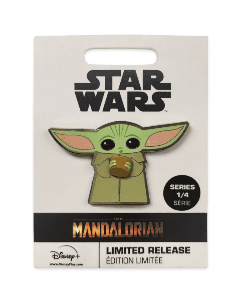 Disney Parks Star Wars Mandalorian The Child 3 Pin Trading Booster Set Pack NEW