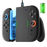 Switch 2 Joy Con Charging Controller - Fast USB-C charging, LED indicator light, ergonomic comfortable controller, suitable for Switch 2, durable gaming accessories
