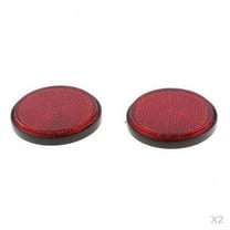 Red Reflectors Motorcycle ATV Dirt Bike Green Reflectors for