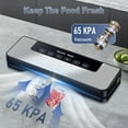 thumbnail image 5 of Automatic Vacuum Sealer Machine for Food Storage, 65KPa Strong Suction with 5 Modes, Includes Bags for Freshness Preservation, Compact Design for Home Kitchen Use, 5 of 7