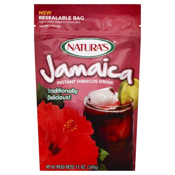 Naturas 12z Jamaica Drink Mix Wholesale, (12 Pack)