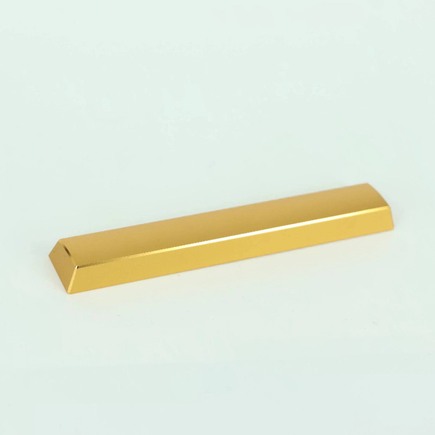 Aluminum Alloy Spacebar Keycap, 6.25u Polished Edge Split Space Key for Custom Mechanical Keyboard Keycap