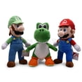 thumbnail image 2 of Muñeco de peluche Super Mario de 3 estilos, Mario Bros, Luigi, Yoshi, muñeco de peluche de dibujos animados, muñeco de peluche Mario, regalos para niños, 2 of 5