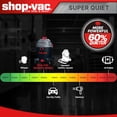 thumbnail image 6 of Shop-Vac® 12 Gallon Wet/Dry Vacuum, 5.5 Peak HP, Whisper Series, 6 of 17