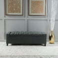 thumbnail image 2 of 50.75" Tufted Storage Ottoman​ – Versatile Comfort & Hidden Storage, 2 of 16