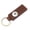 Brown, variant on Choose Color | Leather Keychain Car Ring Snap Jewelry Fits 18MM 20MM Ginger Charm Buttons