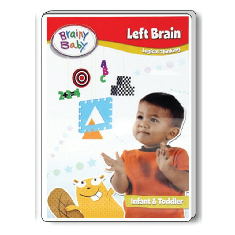 Brainy Baby Right Brain and Left Brain DVDs Deluxe Edition
