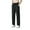Black, variant on Khaki Athletic Pants for Men Drawstring Quick Dry Summer Sweatpants Pockets Comfy Louge Workout Sweatpants XXXXL