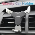 thumbnail image 2 of Soporte de gravedad para coche, Clip de montaje en ventilación de aire automática, soporte de celda No magnético para GPS, soporte de teléfono móvil para IPhone 14, Xiaomi y Samsung, 2 of 4