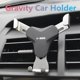 thumbnail image 2 of Soporte de gravedad para coche, Clip de montaje en ventilación de aire automática, soporte de celda No magnético para GPS, soporte de teléfono móvil para IPhone 14, Xiaomi y Samsung, 2 of 4
