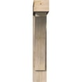 thumbnail image 2 of Ekena Millwork 7 1/2"W x 34"D x 42"H Thorton Block Smooth Bracket w/ Offset Brace, Douglas Fir, 2 of 25