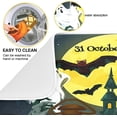 thumbnail image 5 of GZHJMY Halloween Haunted House Bats Pumpkin 16 x 18 Inches Absorbent Dish Drying Mat Microfiber Kitchen Countertop Table Protector Decor Counter Rack Sink Drainer Pad, 5 of 6