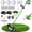 Green, variant on The Latest Small Portable Cordless Electric Lawn Mower/Lawn Cutter with 2 High-Capacity Lithium Batteries And 3 Types of Blades, Many Gifts, Multi-Function Weed Cutter for Yard and Garden(Purple)