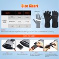 thumbnail image 4 of Rosnek Winter Gloves for Men Women, Battery Heated Gloves Waterproof for Sports Outdoor Skiing Climbing Hiking Winter Handwarmer, 4 of 9