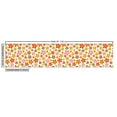thumbnail image 3 of Ambesonne Floral Fabric by the Yard Upholstery, Simplistic Flower Plain Back, 2 Yards, Pale Vermilion and Fawn, 3 of 5