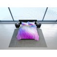 thumbnail image 4 of Juego de Dormitorio Contemporáneo Estética Rosa Violeta Gradiente Funda Nórdica, Mármol, 4 of 4