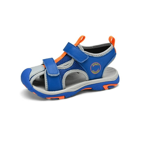 Boys Girls Water Sandals Children Outdoor Soft Sole Close Toe Sport Beach Sandals (Toddler/Little Kid/Big Kid)