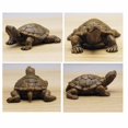 thumbnail image 5 of Paquete de 4 mini adornos de tortuga de simulación, adorno de maceta de plantas suculentas de jardín de hadas realista, 5 of 5