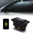 thumbnail image 2 of Car Electric Power Switch Button With Green Light 6-Pin 12/24V 10A ON/OFF, 2 of 9