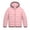 Pink, variant on Boys and Girls Quilted Jacket 5-15Years Unisex Hooded Long Sleeve Puffy Jackets Winter Casual Loose Solid Color Outdoor Sport Full Zipper Outerwear