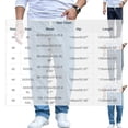 thumbnail image 4 of Mens Stretch Denim Jeans Plus Size Casual Elastic Waist Pull On Jeans Relaxed Straight Leg Comfortable Jogger Jeans Lightweight Flex Denim Pants for Men Casual Daily Wear Office Travel Classic Fit, 4 of 7