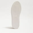 thumbnail image 4 of Sam Edelman Wess White Leather Lace Up Rounded Toe Fur Detailed Low Top Sneakers, 4 of 6