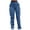 Blue, variant on Frostluinai Baggy Cargo Pants Women High Waist Butt Lifting Denim Pants Solid Color Baggy Jeans Pants Lounge Going Out Cargo Jeans with Pocket