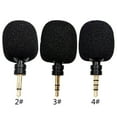 thumbnail image 6 of Bendable 3.5mm Microphone Portable Small Mic for Sound Card Recorder Cellphone Smartphone, 6 of 8