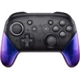 thumbnail image 3 of Poignées de Remplacement Caméléon Extrême pour Manette Nintendo Switch Pro, Coque de Poignée DIY Violet Bleu, 3 of 5
