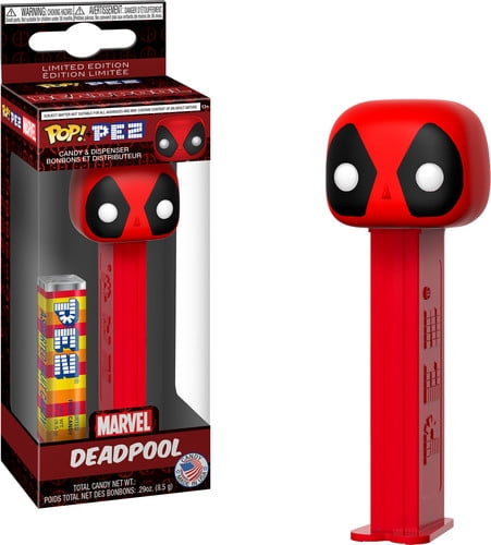 Funko POP Pez Dispenser Deadpool Gamer Black & Red Gamestop Exclusive New 