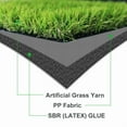 thumbnail image 5 of Fas Home Artificial Grass Turf 1.38", 4FTX48FT Fake Grass Indoor/Outdoor Rug Synthetic Lawn Carpet,Faux Grass Landscape for Décor,Astroturf for Dogs with Drain Holes Customized, 5 of 7