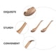 thumbnail image 4 of 2 Unids Caviar de acero inoxidable cucharas de cucharas de coladoras Hogar Wonton Spoons Cocina Gadgets, 4 of 5