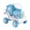 Blue, variant on Pink Pink Stunt Dumper Toy Car Abs Press Rolling 360 Degree Small Train Cool Children Inertial Vehicle
