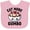 AD-Pink, variant on Inktastic Eat More Gumbo Funny Cajun Food Lover Boys or Girls Baby Bib