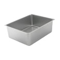 thumbnail image 2 of Caja de arena para gatos Acero inoxidable, tapa abierta, sin palos fáciles y sólidas a prueba de metal resistentes a prueba de chapoteo para conejos 50x35x10cm, 2 of 8