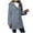 Blue, variant on larppty Fleece Jacket for Women Winter Warm Button Down Hooded Coat Casual Soft Lightweight Fall Teddy Outerwear Fuzzy Coats (Blue, XL)