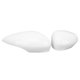 thumbnail image 3 of 1 par de tapas de espejo retrovisor 1594546 reemplazo de tapa de cubierta de espejo retrovisor blanco para Ford Fiesta MK7 2008 a 2017, 3 of 5