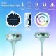 thumbnail image 5 of Solar Submersible Lights Outdoor Waterproof Garden Ground Spikes Timed Telecontrol Rotary Pool Lights Decorative Color Lights, 5 of 9